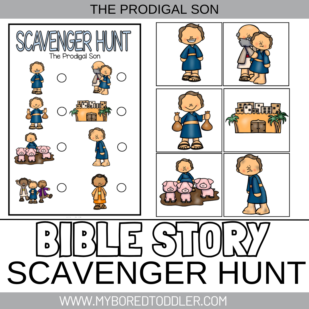 Bible Story Scavenger Hunt BUNDLE