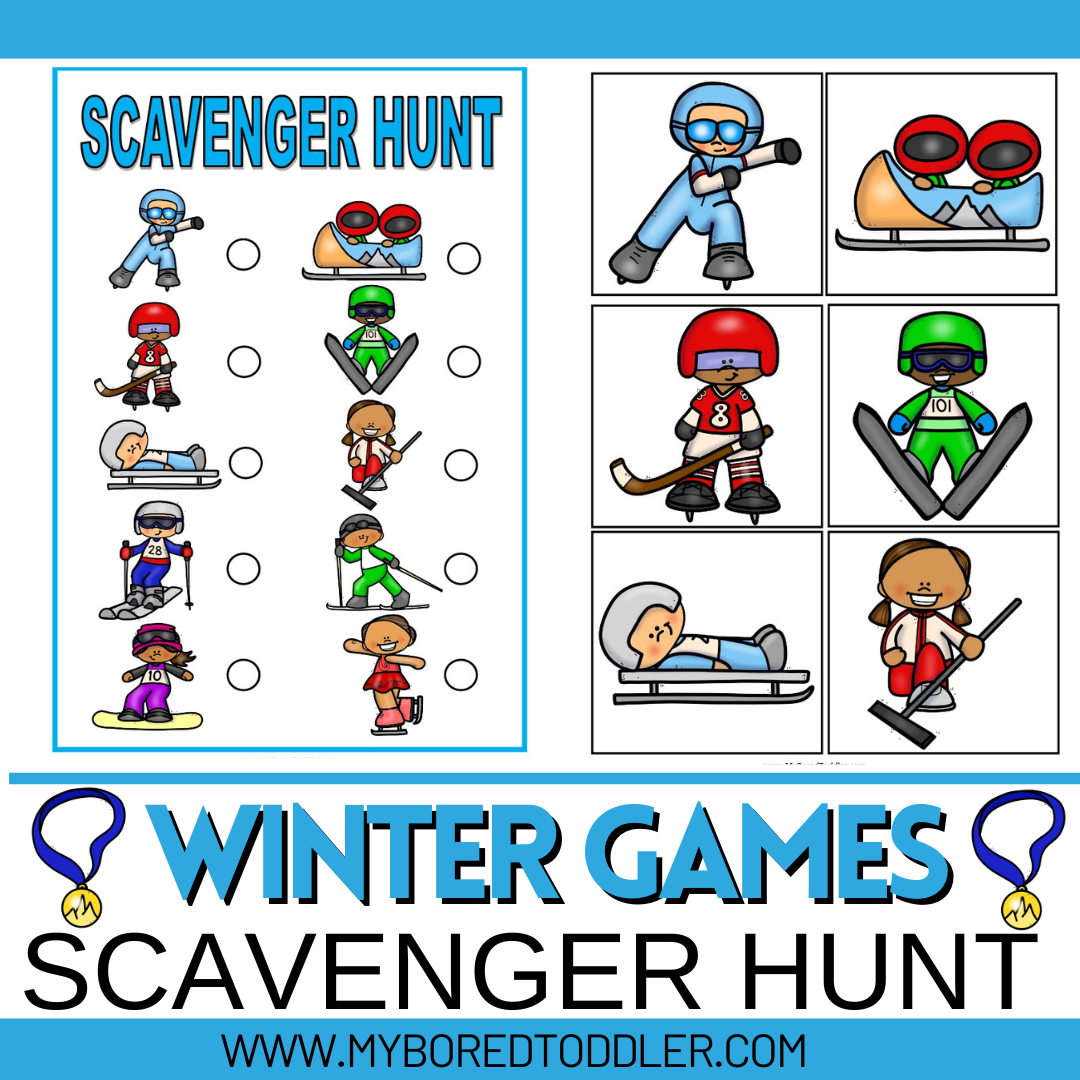 Winter Games Scavenger Hunt
