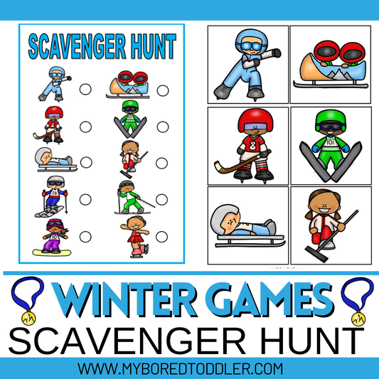 Winter Games Scavenger Hunt