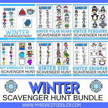 Load image into Gallery viewer, Winter Scavenger Hunt Bundle
