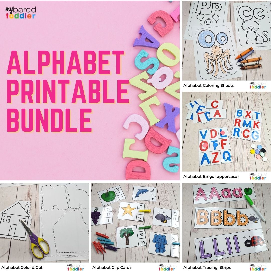 ALPHABET PRINTABLE BUNDLE - FLASH SALE!
