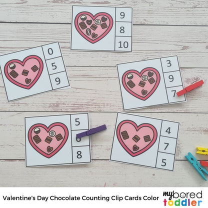 Valentine's Day Toddler Printable Bundle - FLASH SALE!