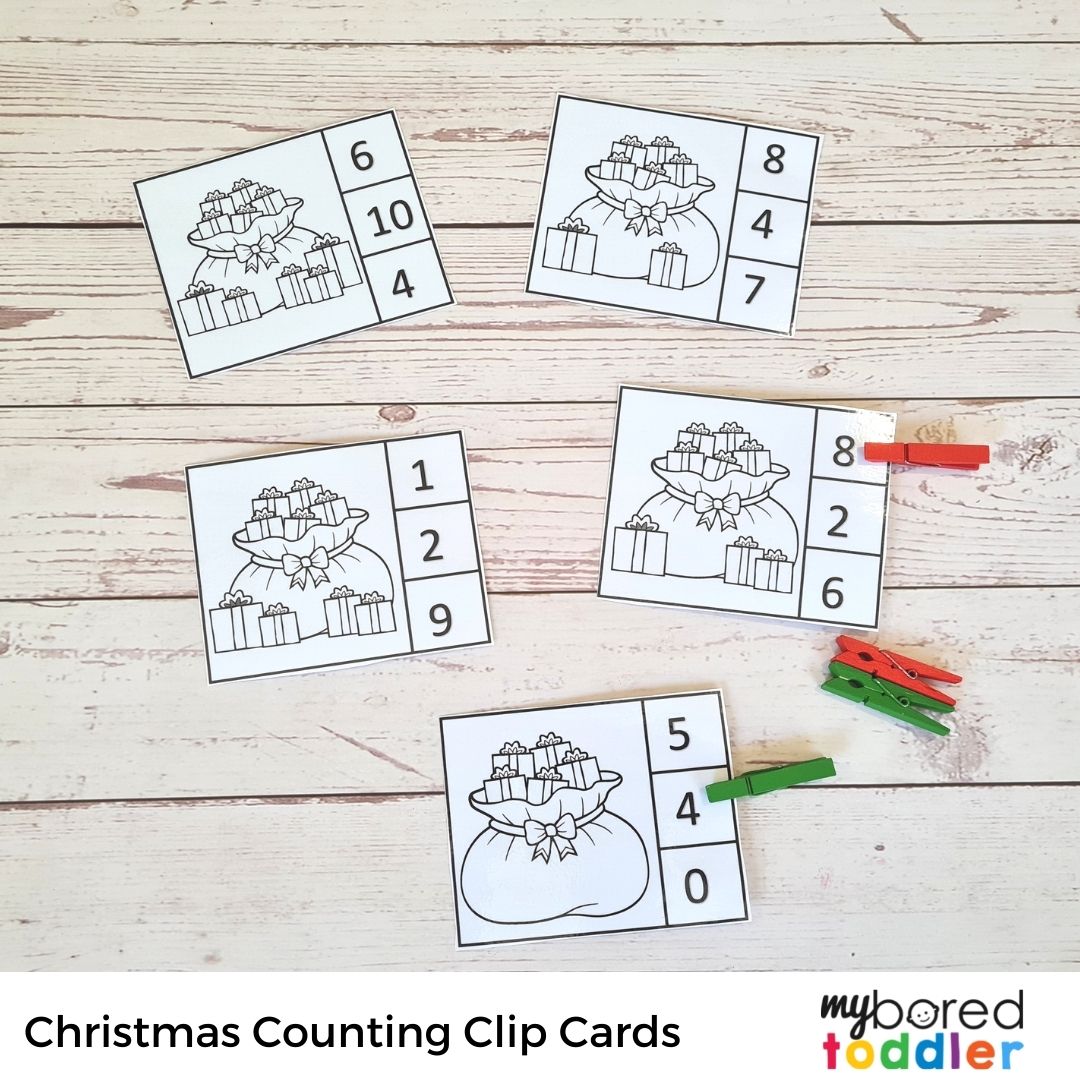 Christmas Printable Bundle for Toddlers