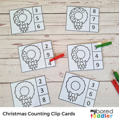 Christmas Printable Bundle for Toddlers