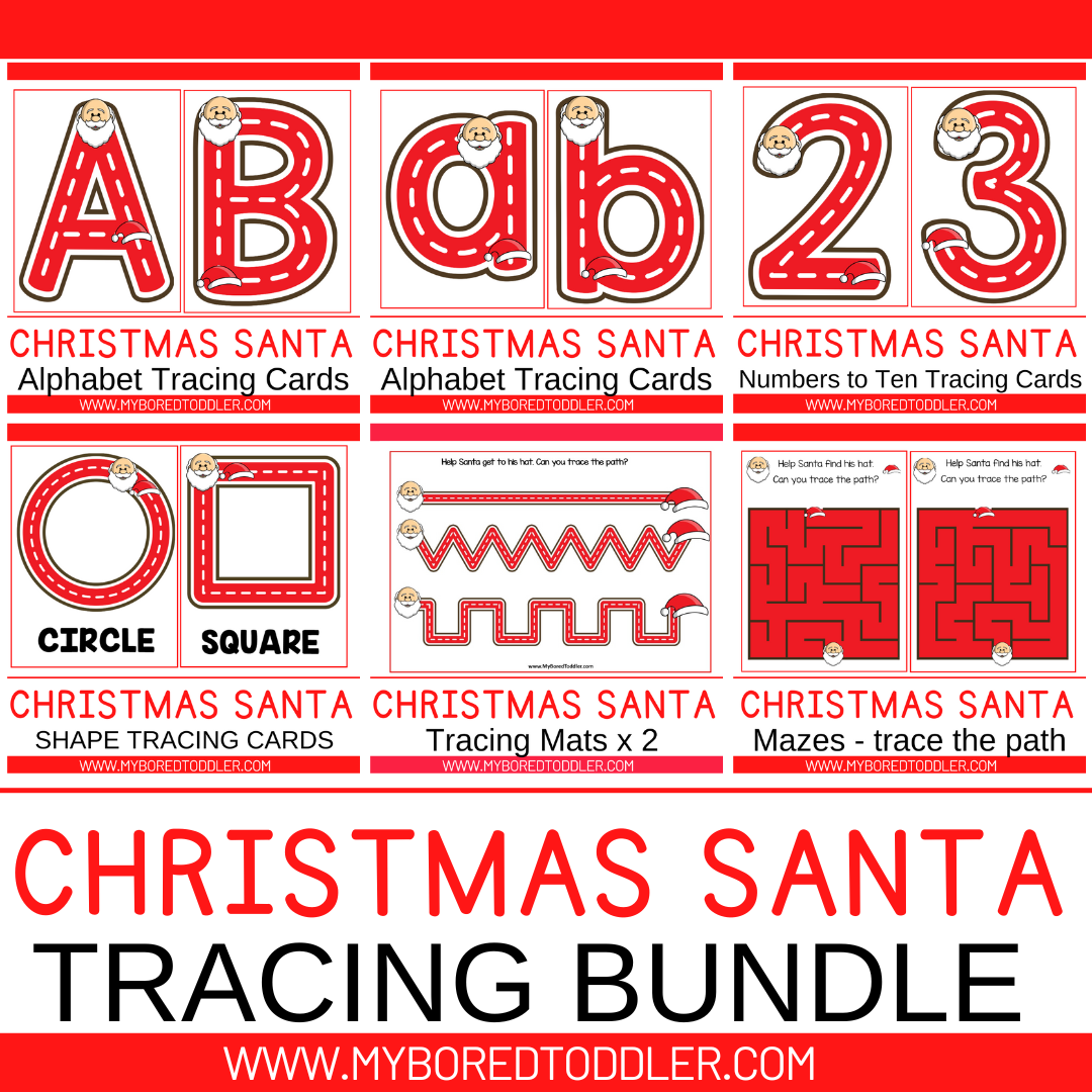 Christmas Printable Bundle for Toddlers