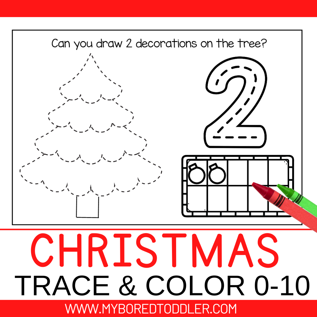 Christmas Printable Bundle for Toddlers