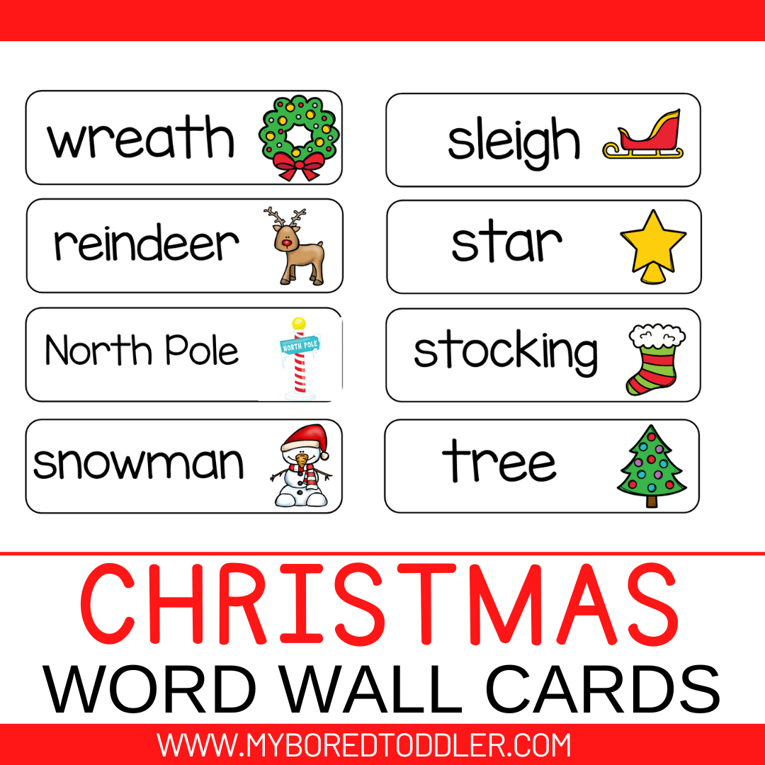 Christmas Printable Bundle for Toddlers