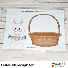 Load image into Gallery viewer, Easter Playdough Mat (fill the basket) FREE
