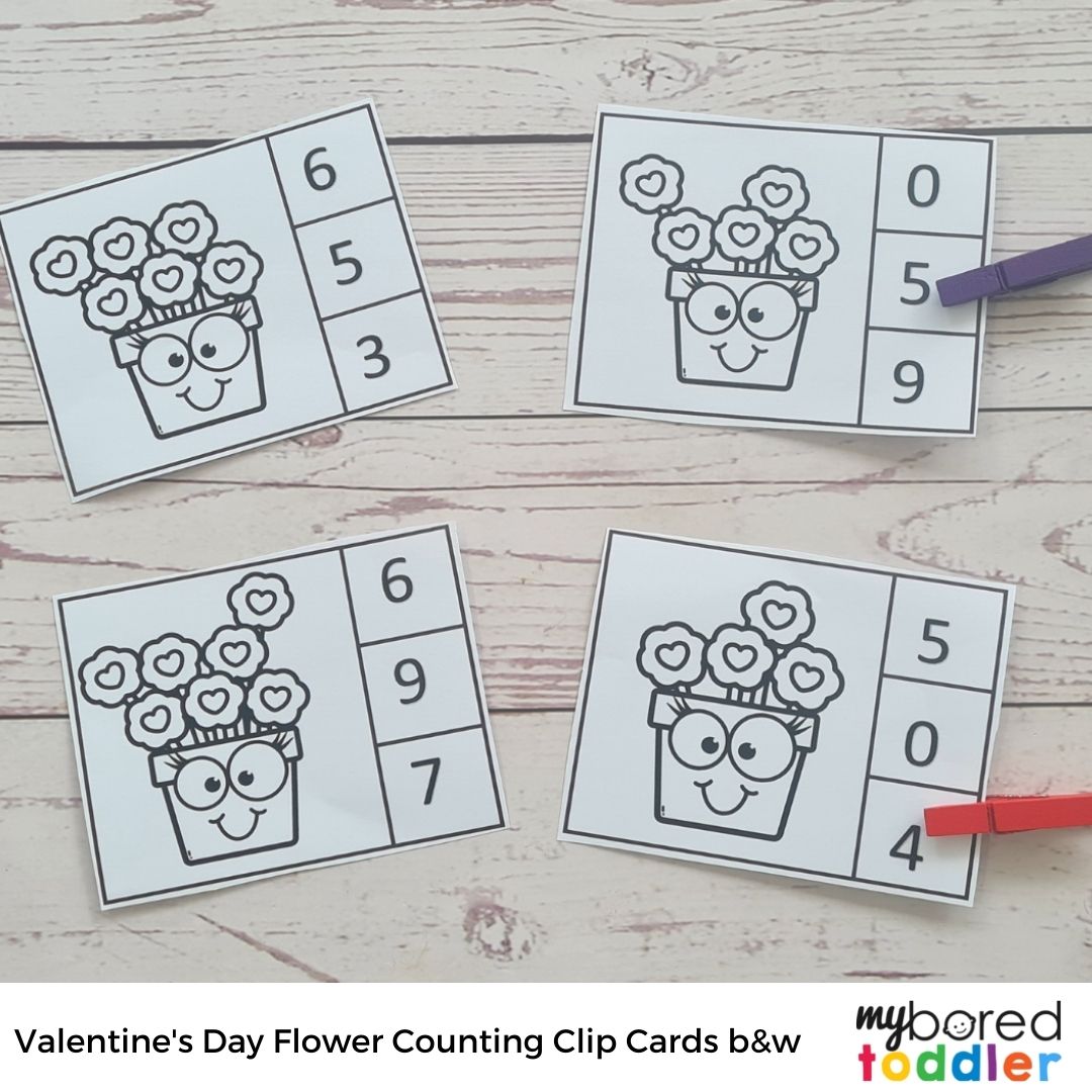 Valentine's Day Toddler Printable Bundle - FLASH SALE!