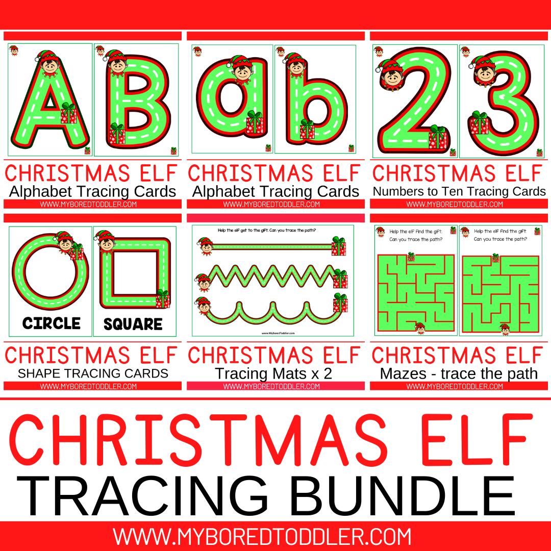 Christmas Printable Bundle for Toddlers