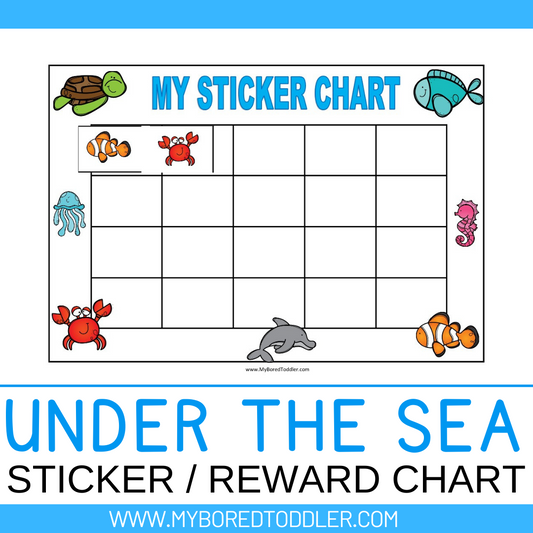 Under the Sea / Ocean Sticker Reward Chart