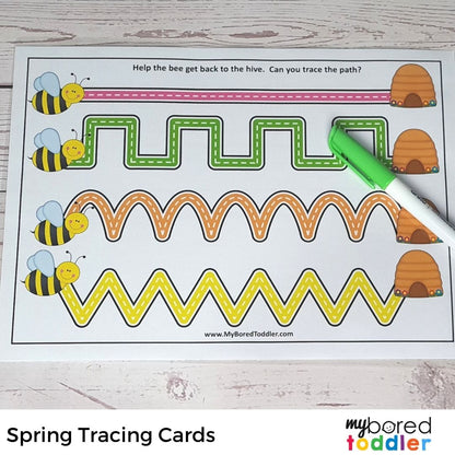 Spring Tracing Mats