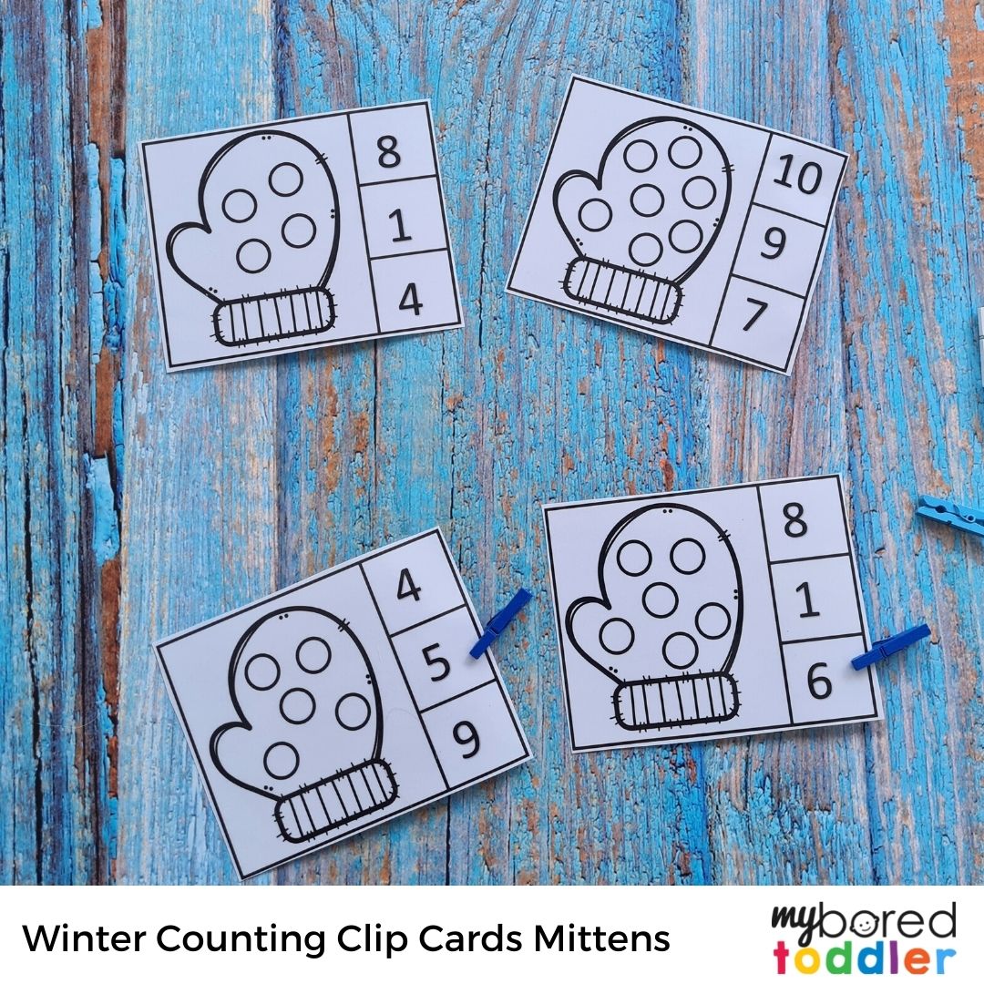 Winter Toddler Printable Bundle Flash Sale
