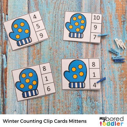 Winter Toddler Printable Bundle