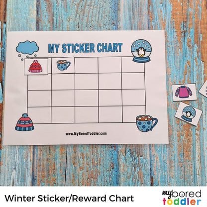 Winter Toddler Printable Bundle Flash Sale