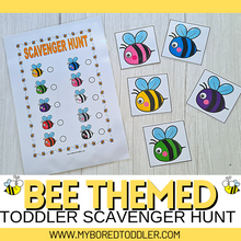 Load image into Gallery viewer, Bee Themed Scavenger Hunt
