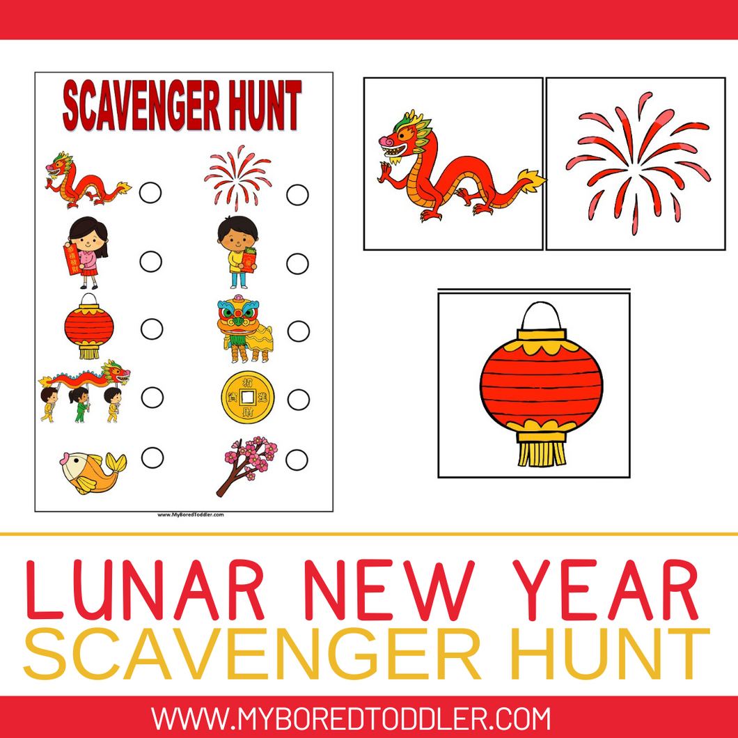 Lunar New Year Scavenger Hunt