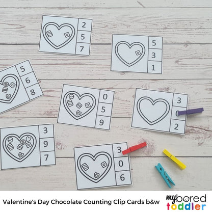 Valentine's Day Toddler Printable Bundle - FLASH SALE!