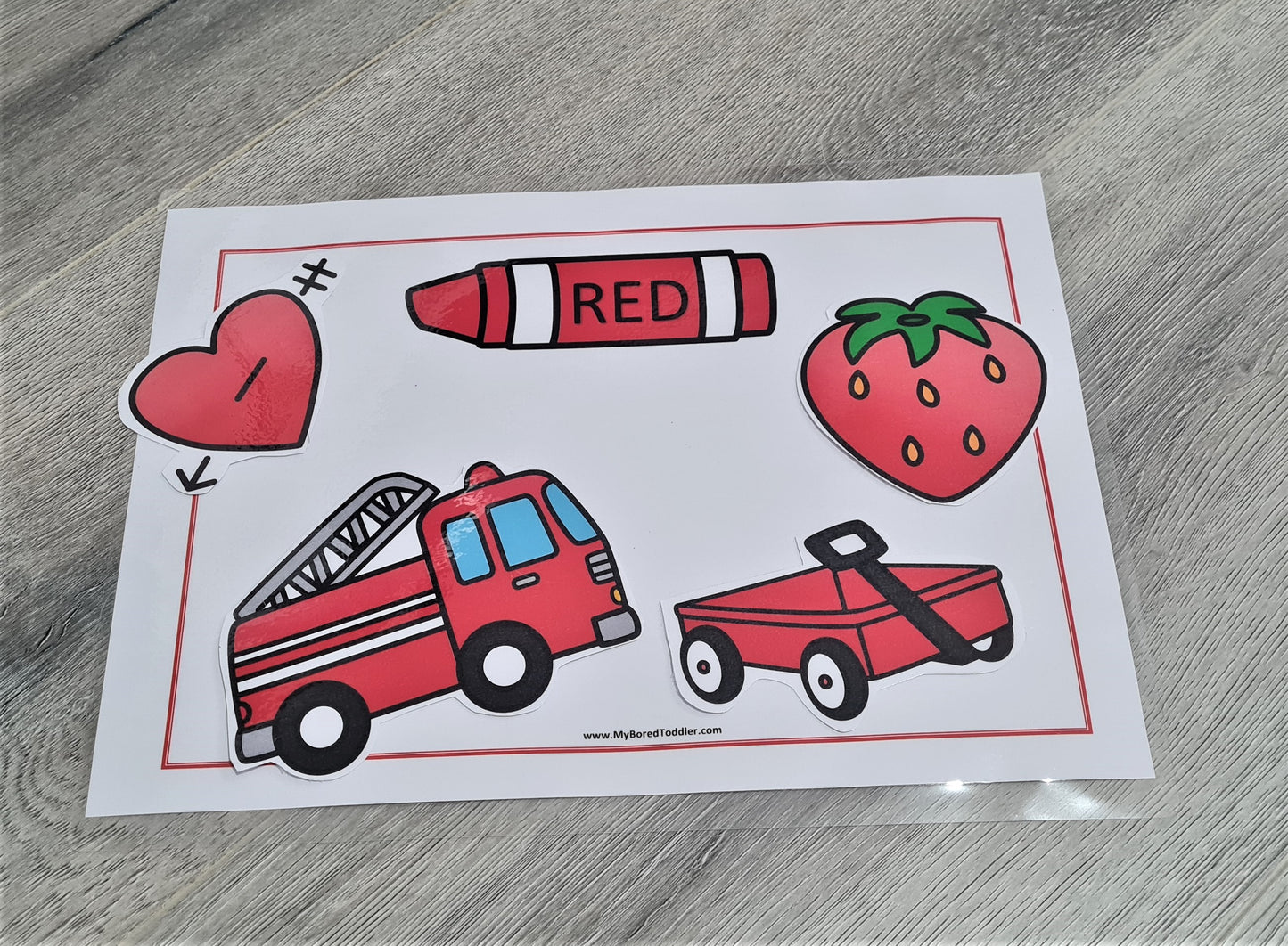 Color Matching and Sorting Cards  - FREE