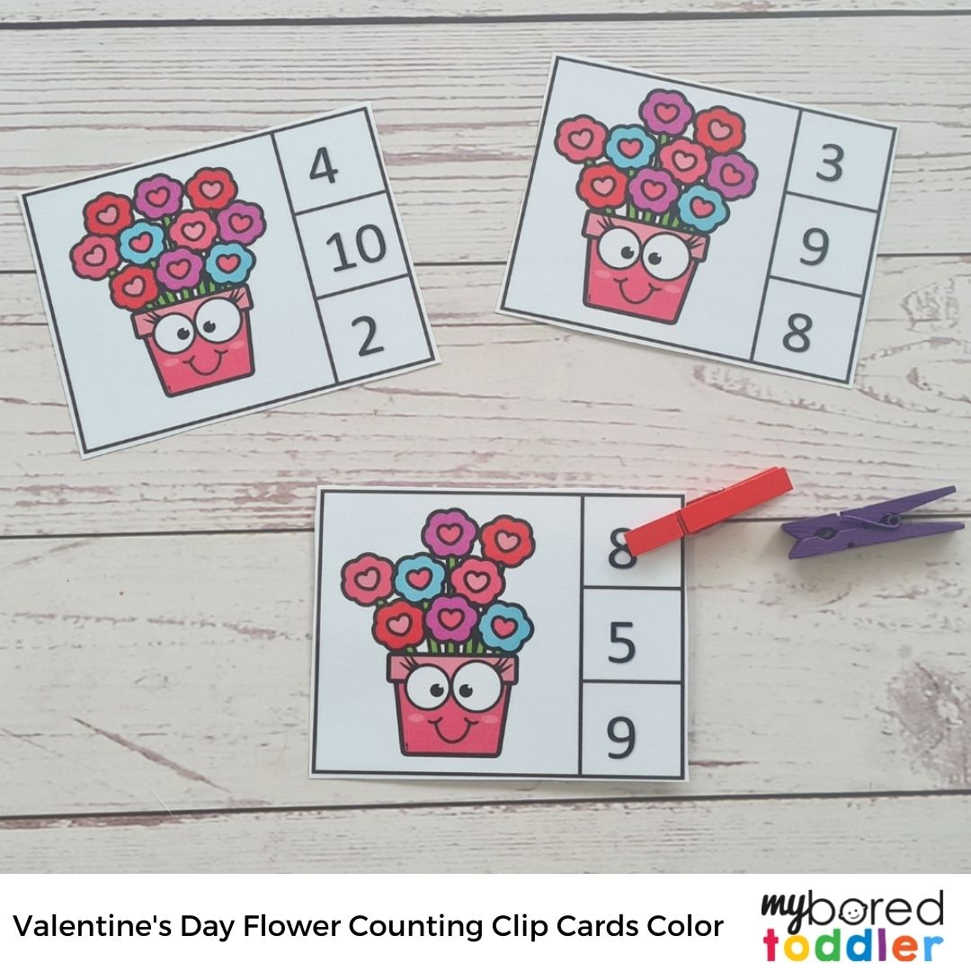 Valentine's Day Toddler Printable Bundle - FLASH SALE!