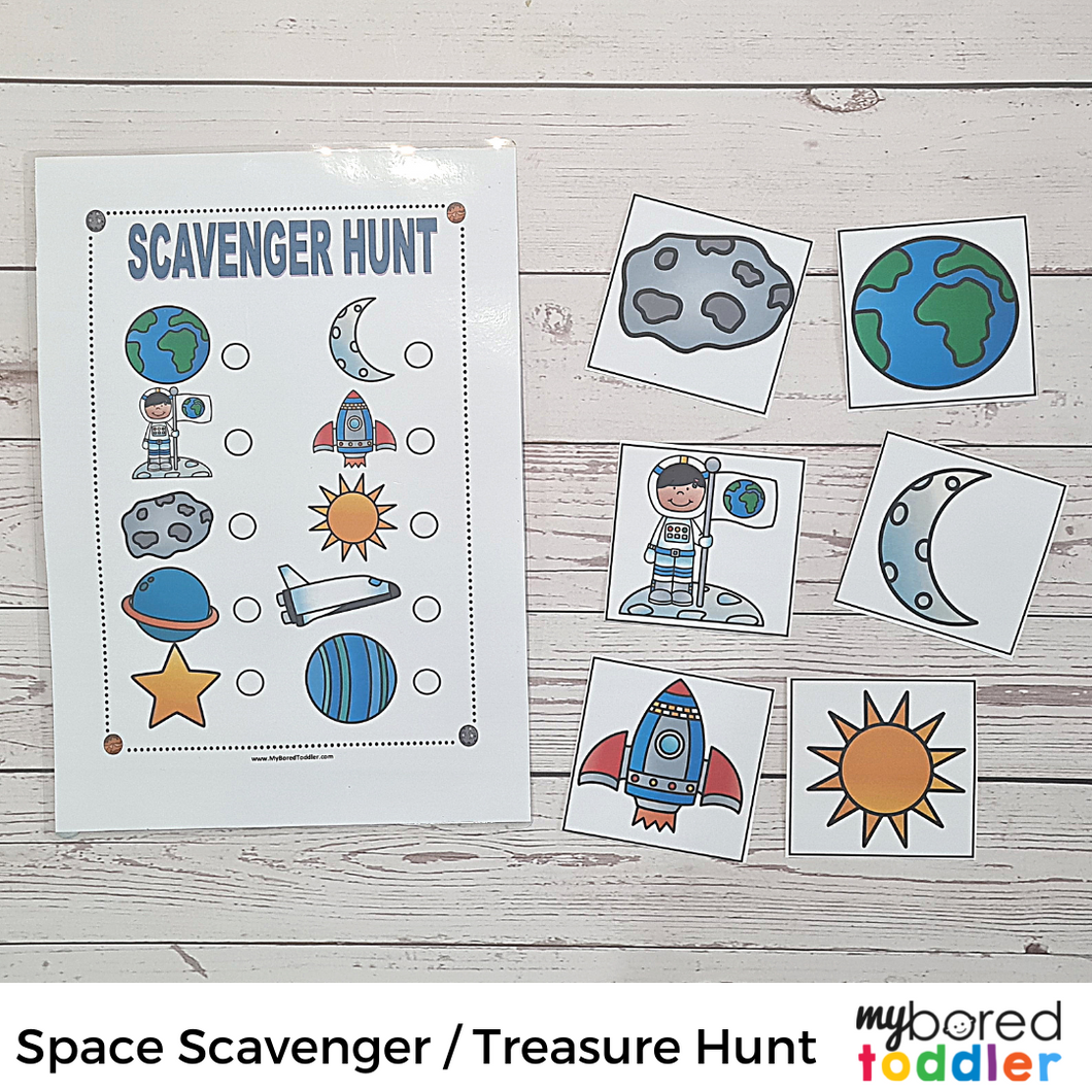 Space Scavenger Hunt / Treasure Hunt