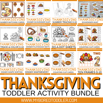 Thanksgiving Printable Value Bundle - FLASH SALE!!!