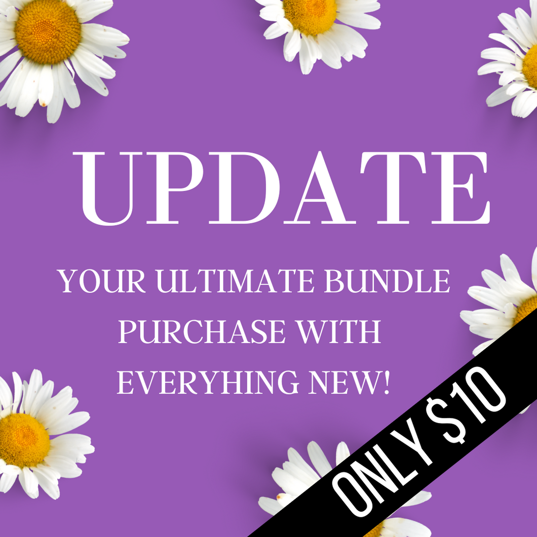 MEGA BUNDLE UPDATE (previous bundle purchases only)