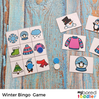 Winter Toddler Printable Bundle