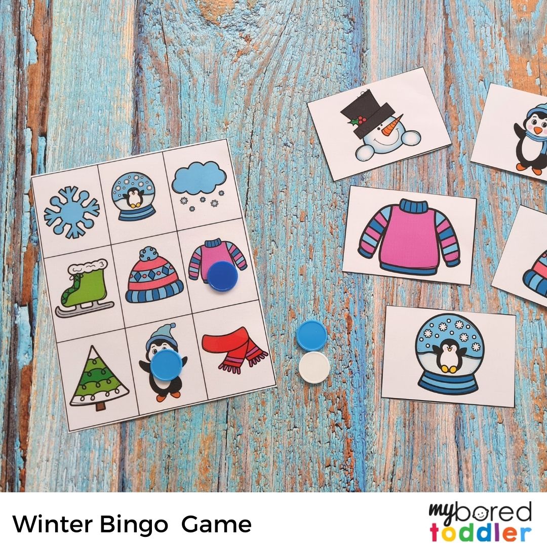 Winter Toddler Printable Bundle Flash Sale