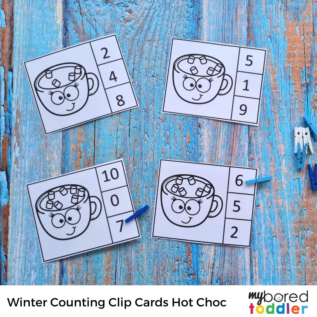 Winter Toddler Printable Bundle