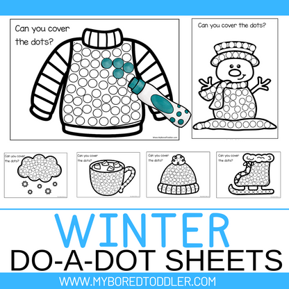 Winter Toddler Printable Bundle