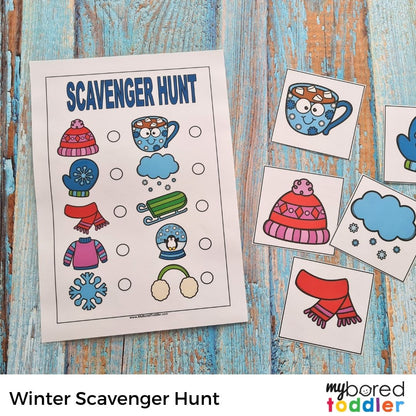 Winter Toddler Printable Bundle