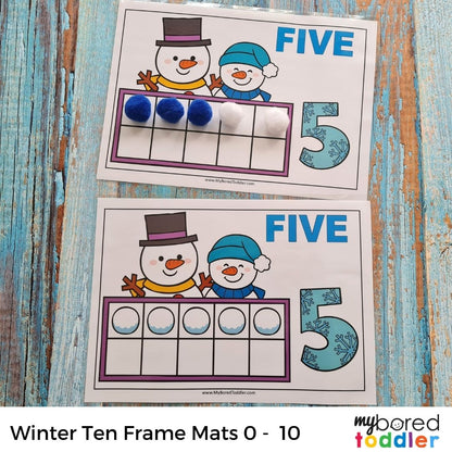 Winter Toddler Printable Bundle Flash Sale